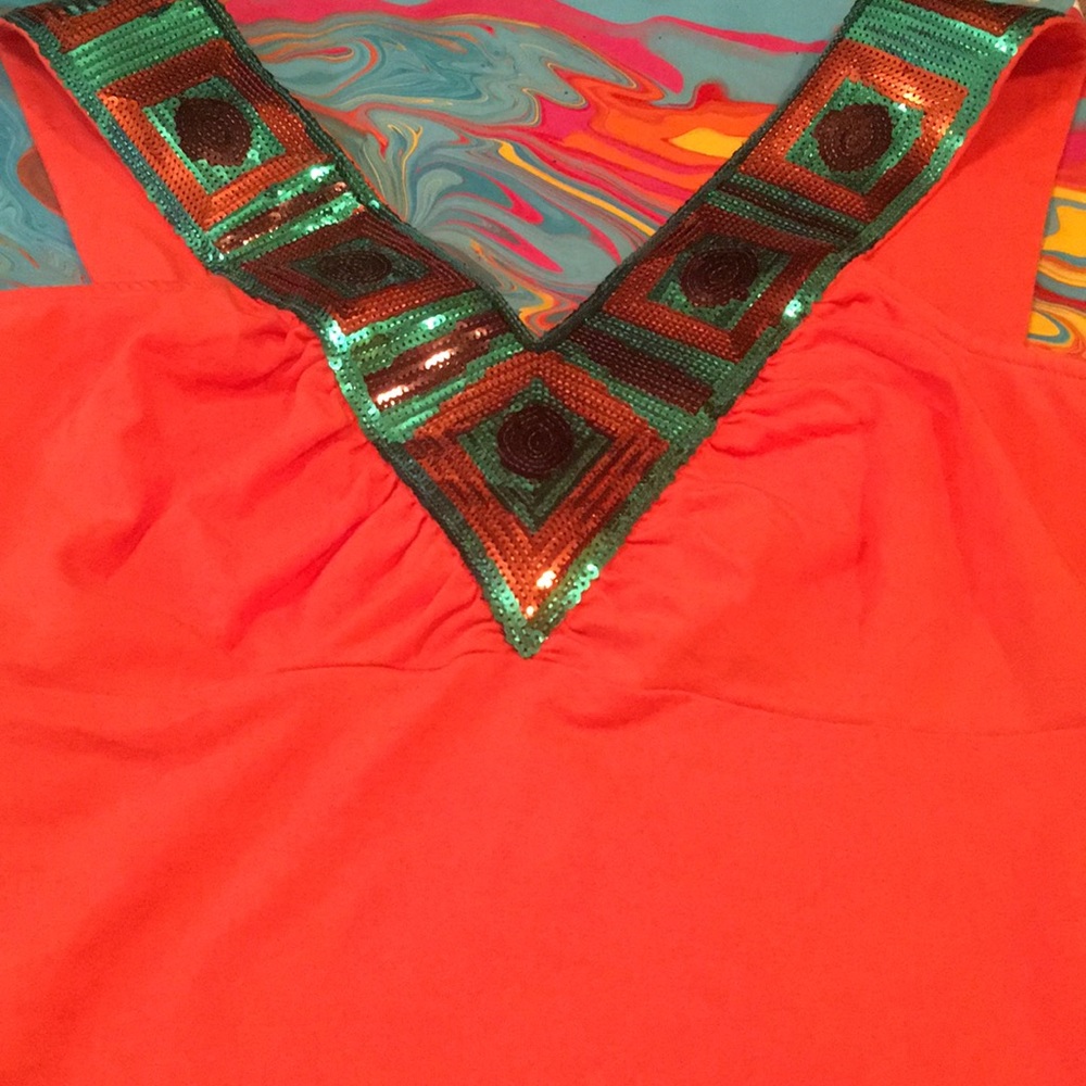 Lovely orange tank